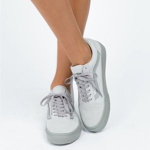 TWO-TONE GREY OLD SKOOL GLACIER VANS